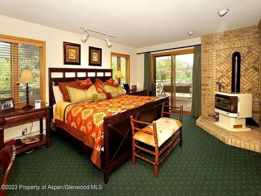 Bedroom, Fireplace, Interior, Stone Walls