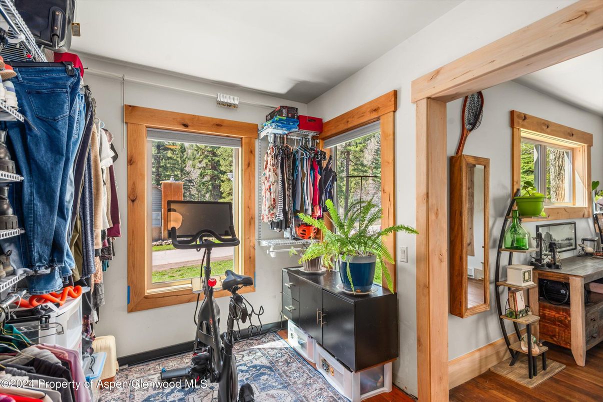 Fitness Equipment, Interior, Wood Texture Flooring