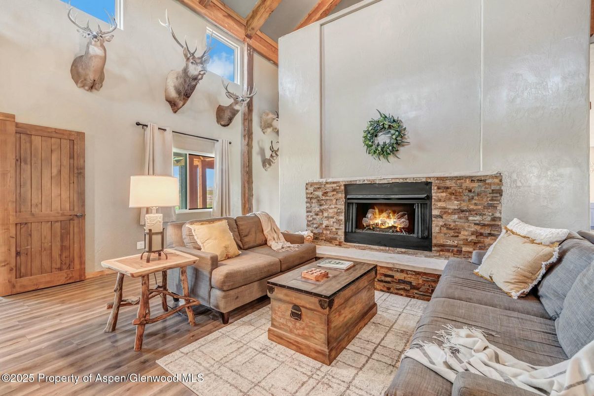 Fireplace, Interior, Living room, Wood Texture Flooring