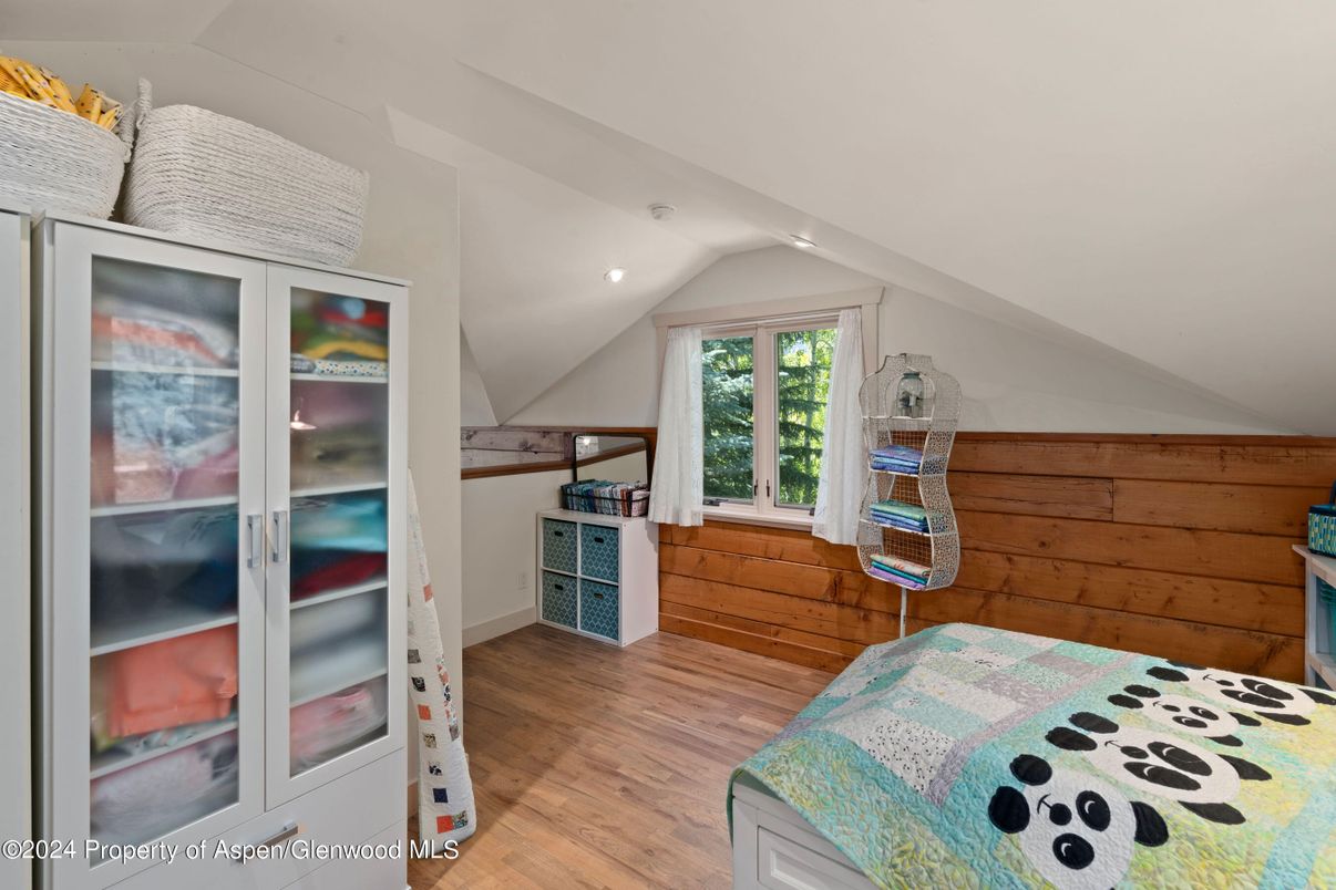 Bedroom, Interior, Wood Texture Flooring, Wooden Walls