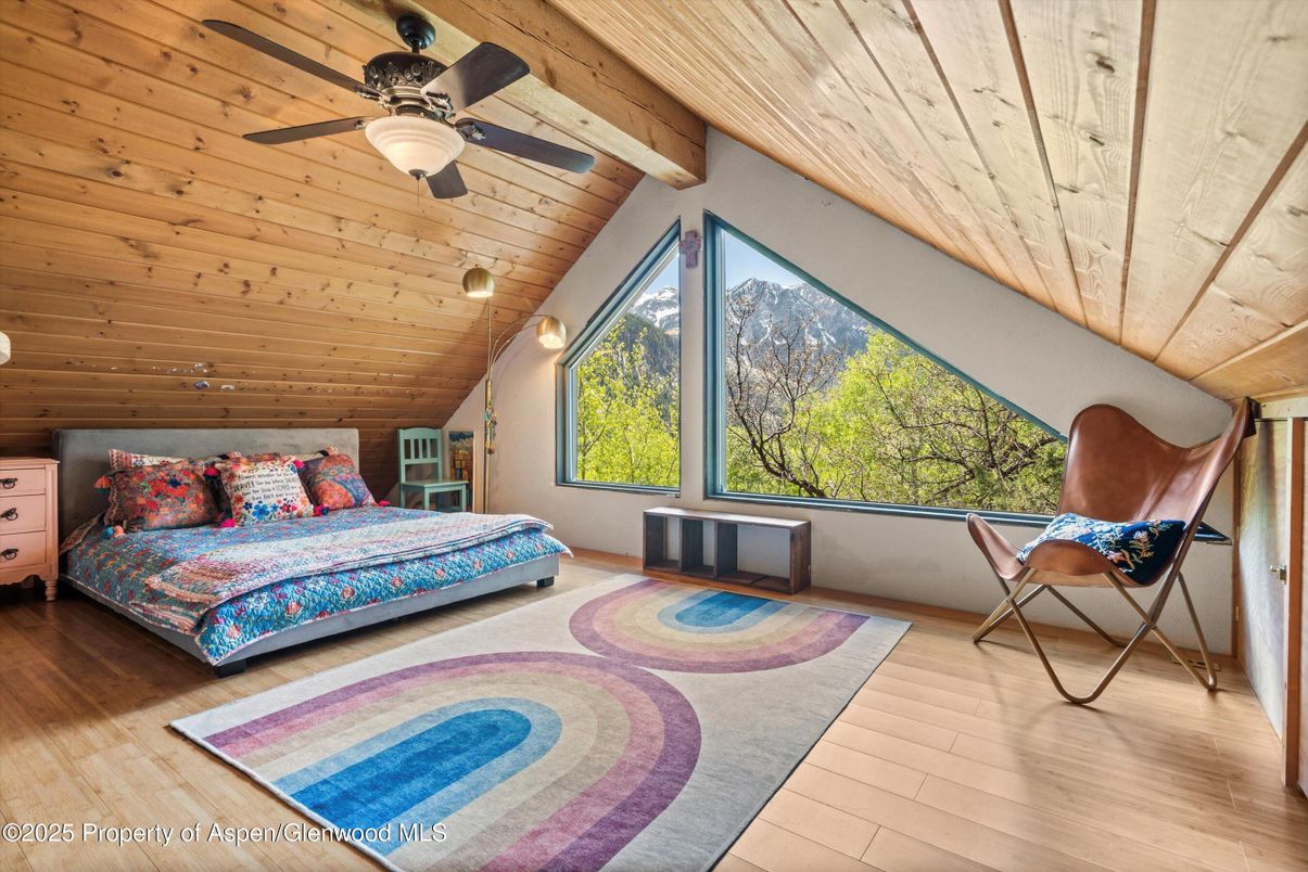 Bedroom, Interior, Wooden Beams, Wooden Ceilings, Wood Texture Flooring, Wooden Walls