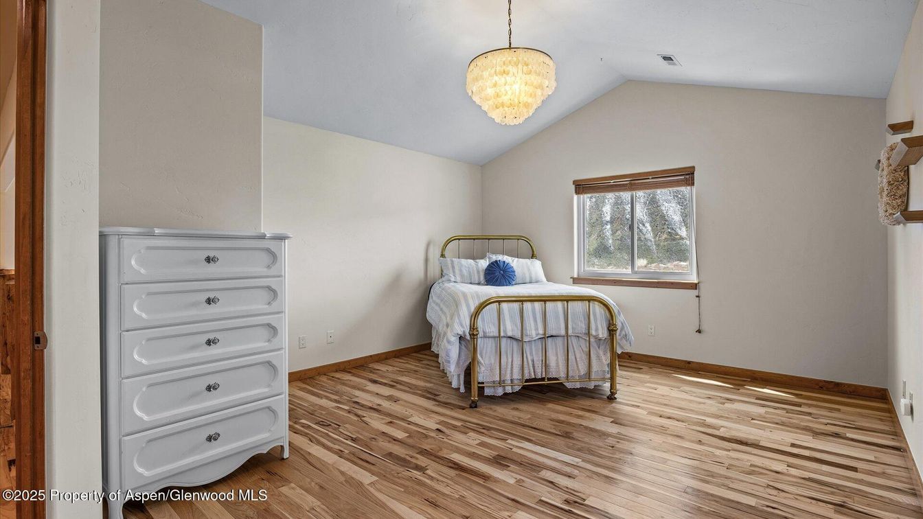 Bedroom, Chandelier, Interior, Wood Texture Flooring