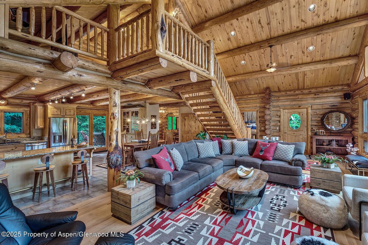 Dining room, Interior, Kitchen, Living room, Wooden Beams, Wooden Ceilings, Wood Texture Flooring, Wooden Walls