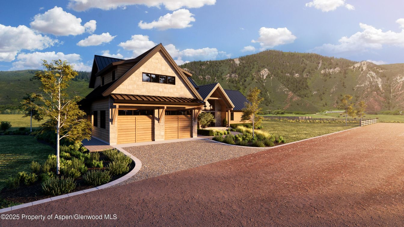 Attached, Backyard, Exterior, Facade, Log Home