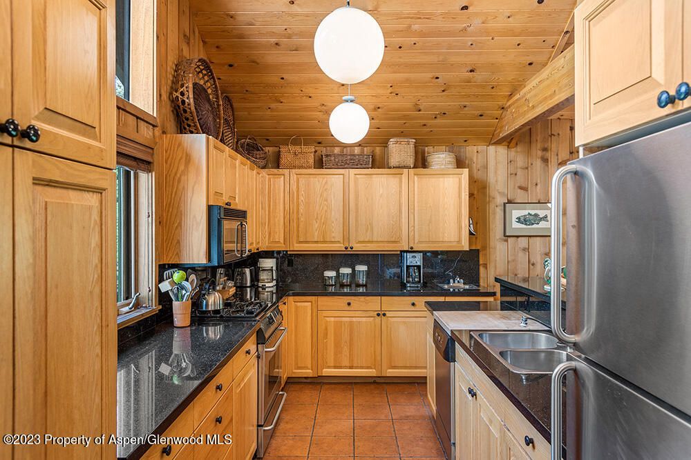 Interior, Kitchen, Pendant Lights, Wooden Ceilings, Wooden Walls