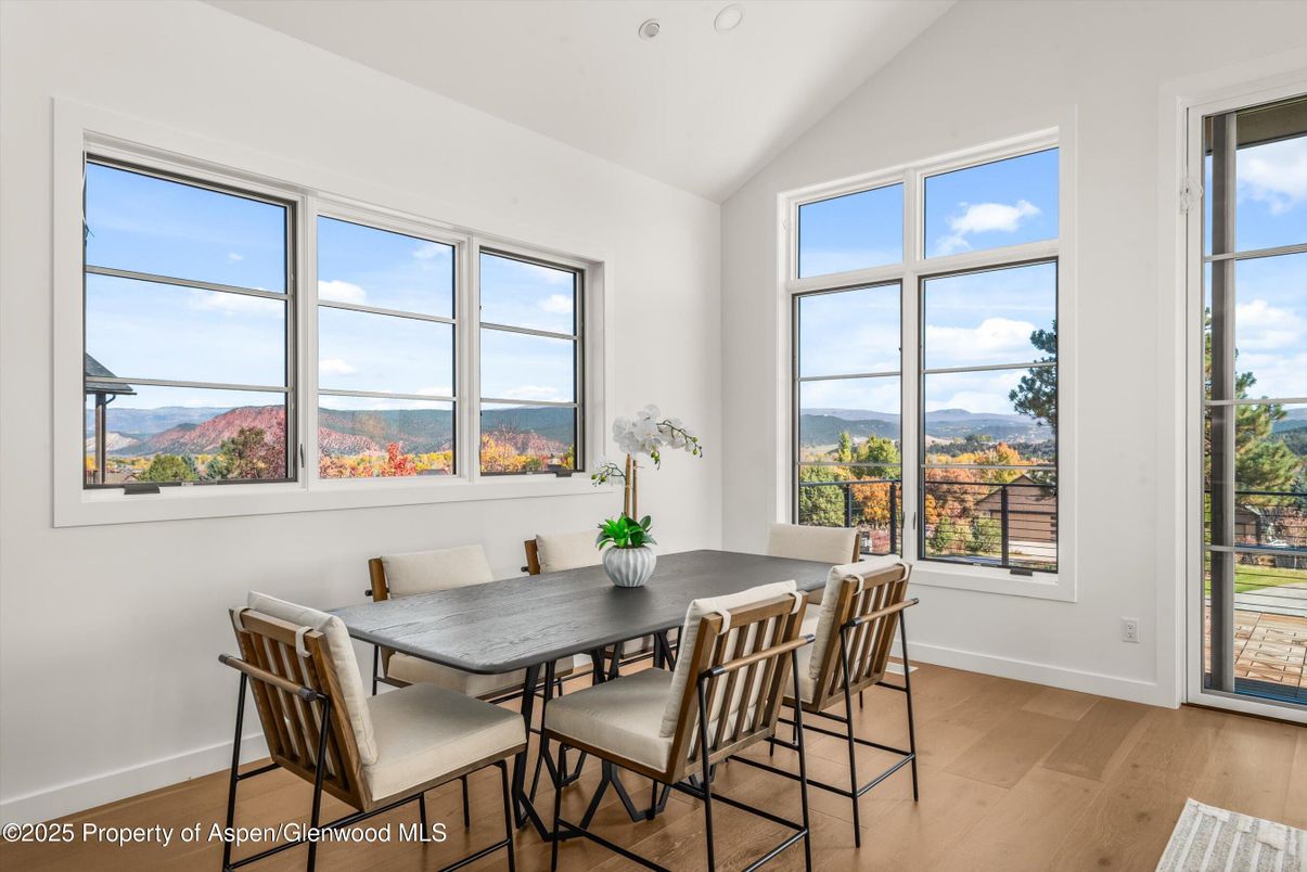 Dining room, Interior, Wood Texture Flooring