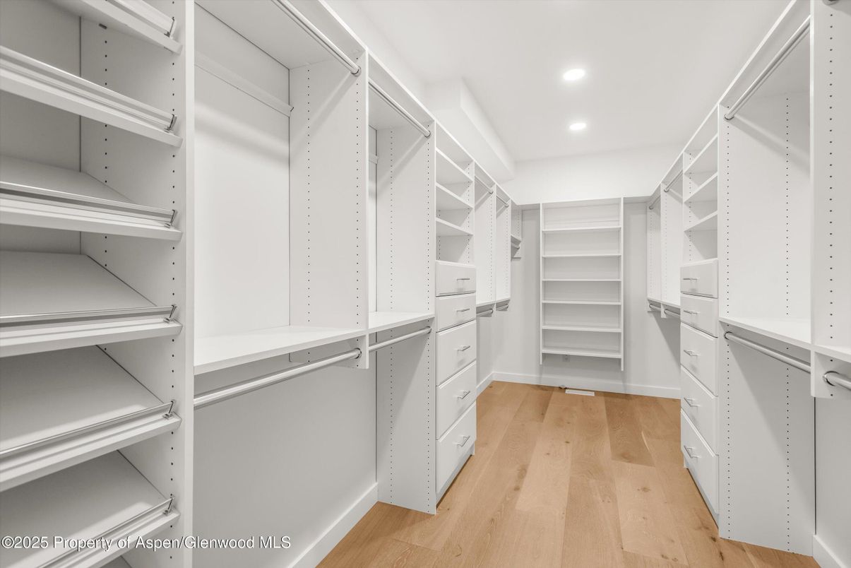 Interior, Recessed Lighting, Walk-in Closets, Wood Texture Flooring
