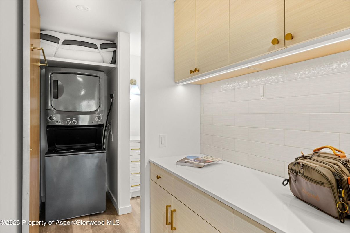 Interior, Utility Closets, Washer, Wood Texture Flooring