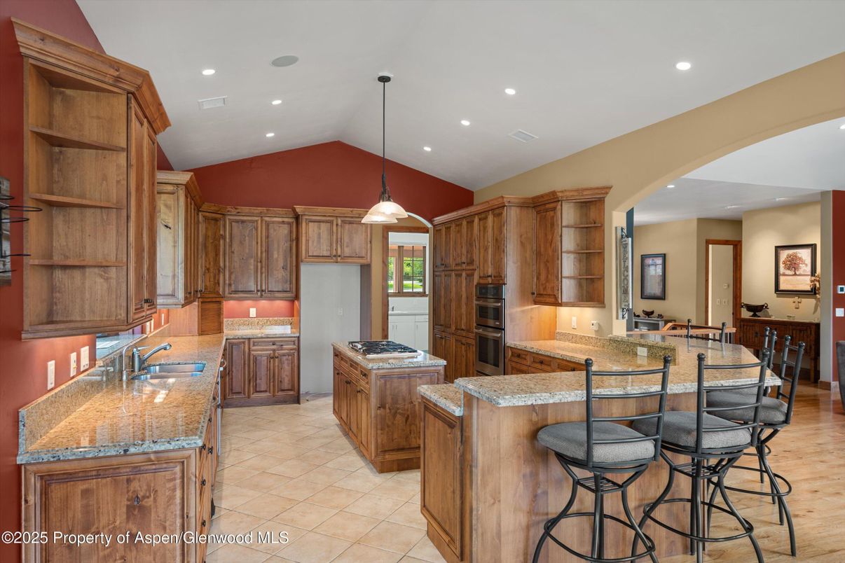 Interior, Kitchen, Pendant Lights, Recessed Lighting