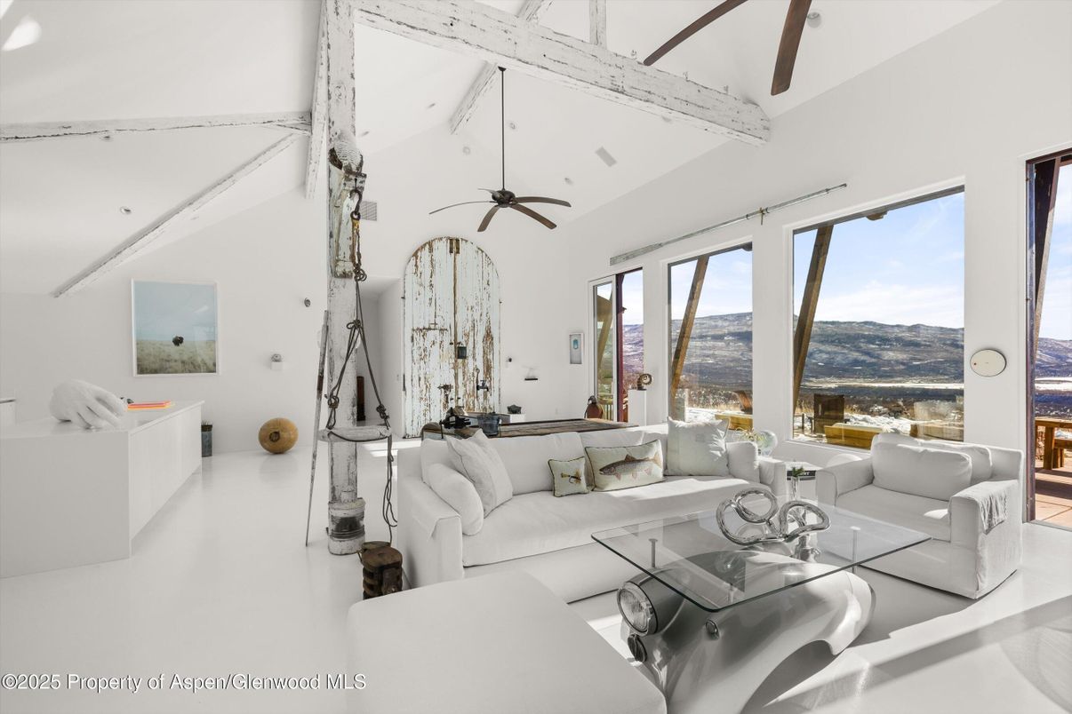 Interior, Living room, Wooden Beams