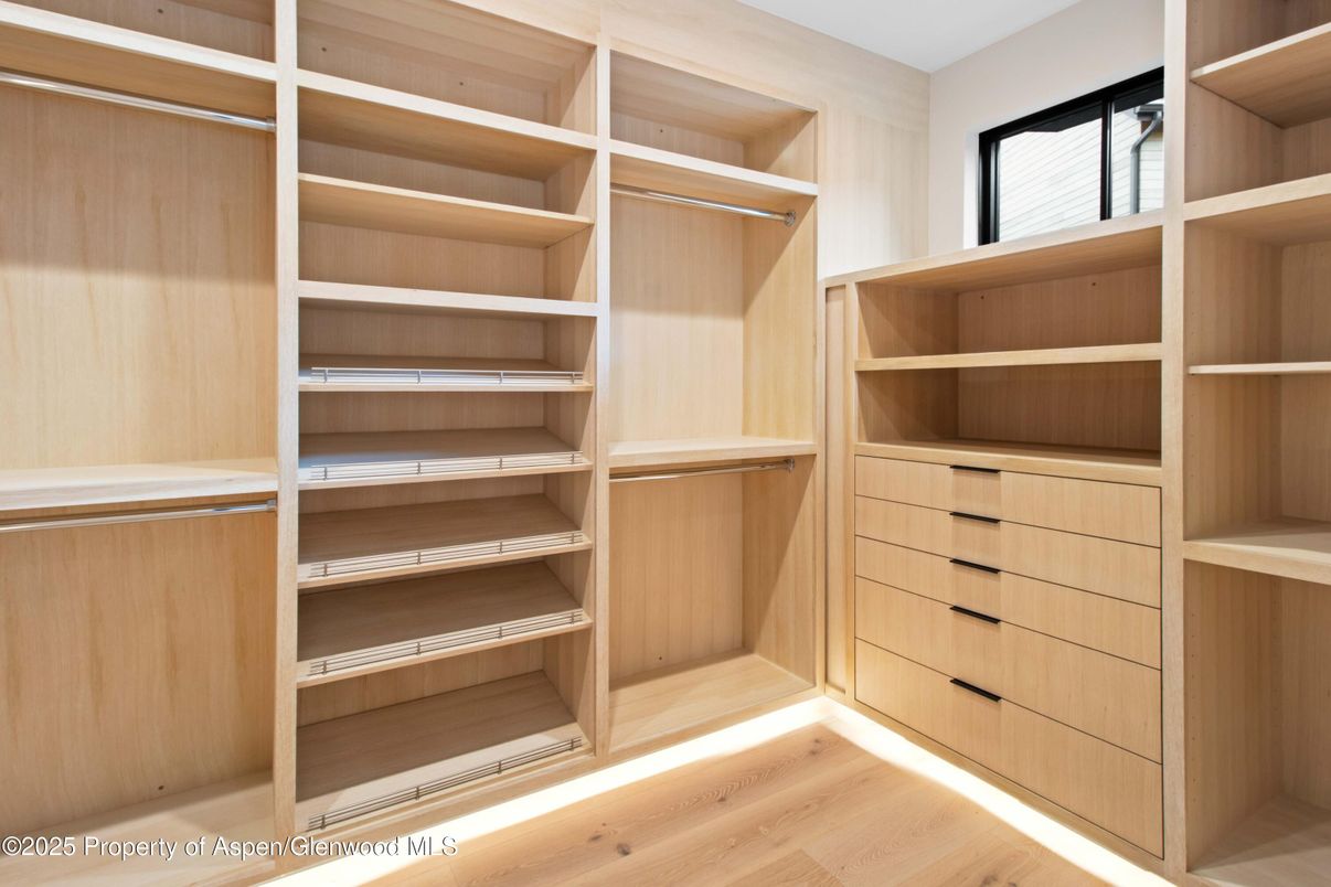 Interior, Walk-in Closets, Wood Texture Flooring
