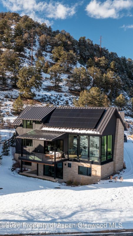 Exterior, Facade, Solar Panels, None