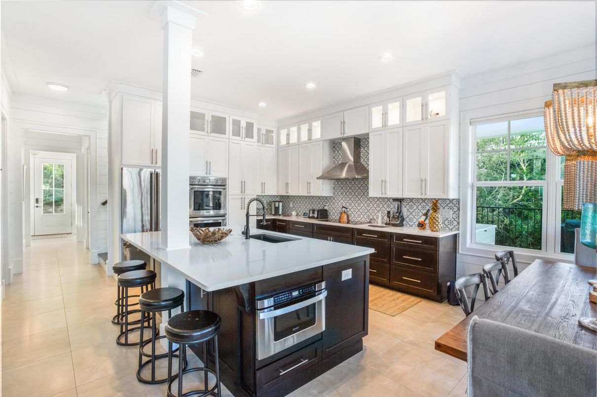 Interior, Kitchen, Recessed Lighting, Stainless Steel Appliances