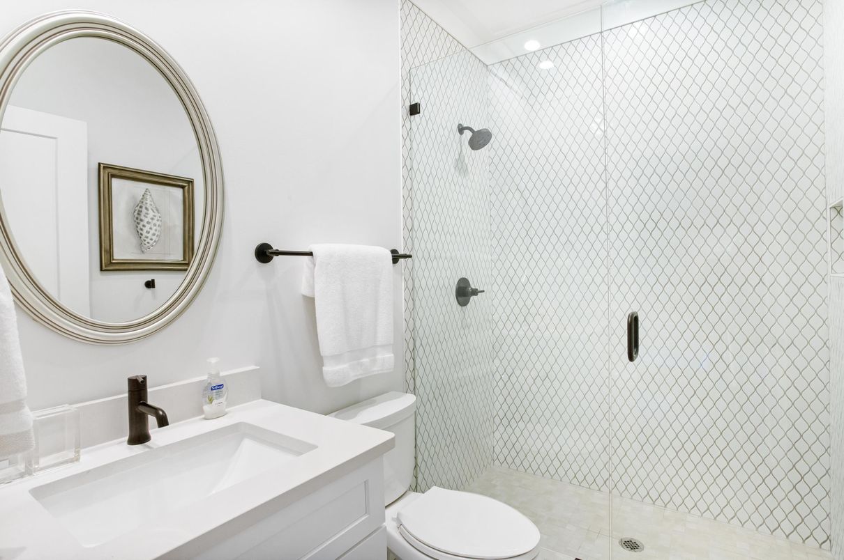 Bathroom, Glass Shower, Interior