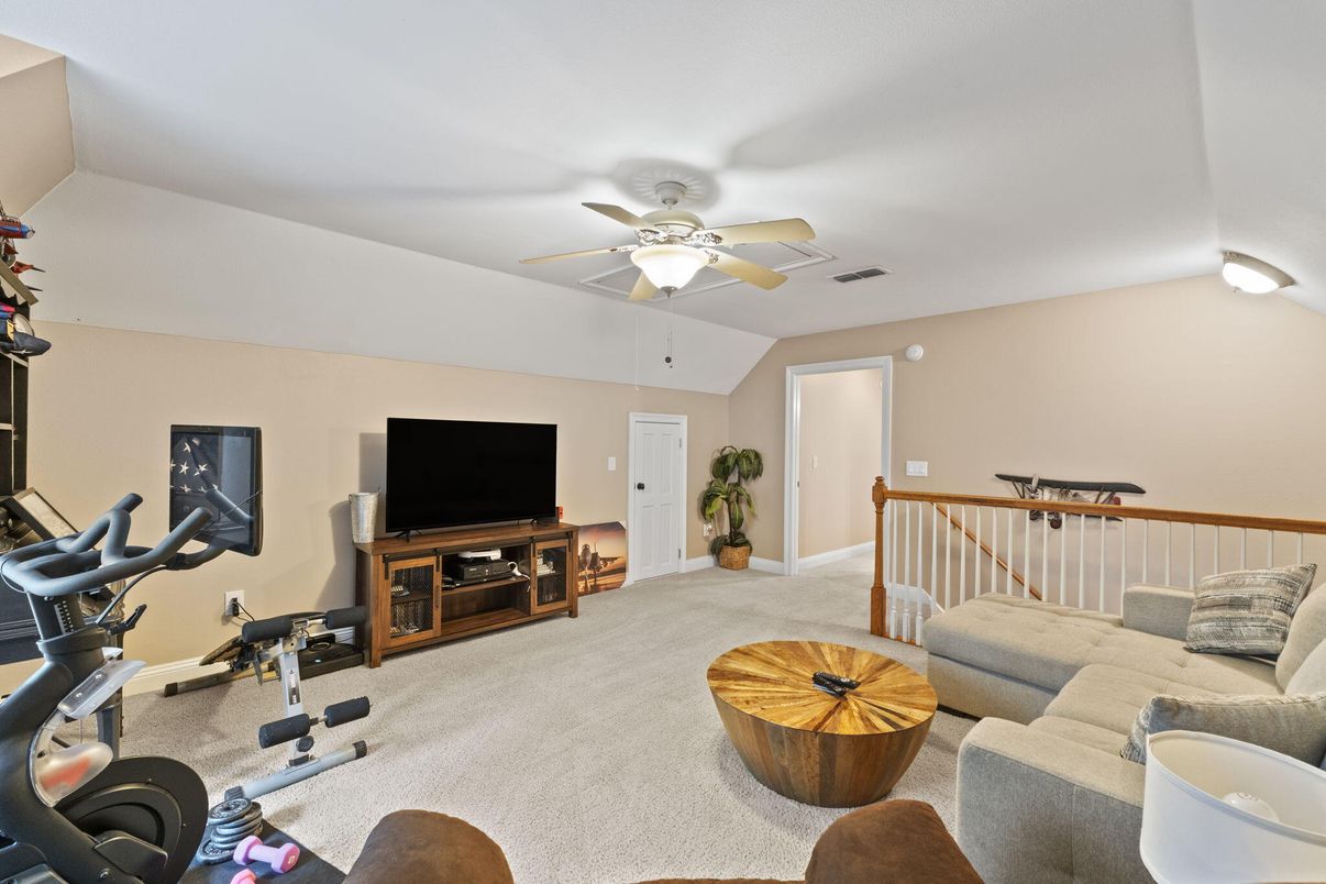 Fitness Equipment, Interior, Living room