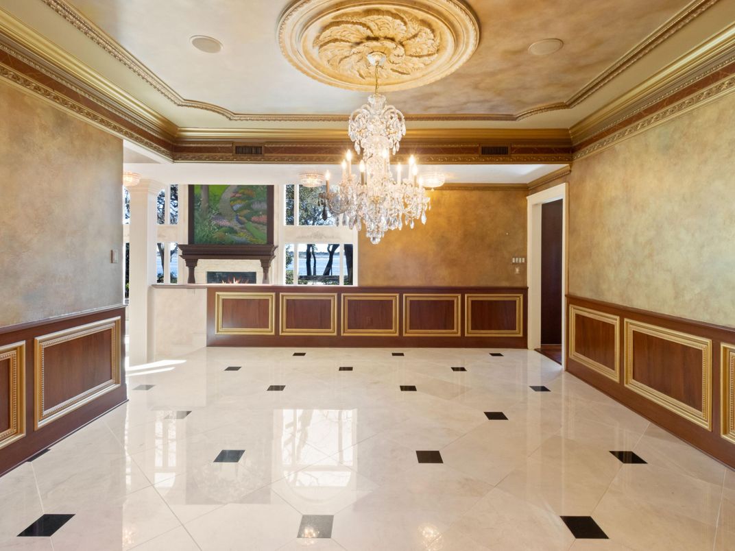 Chandelier, Interior, Recessed Lighting