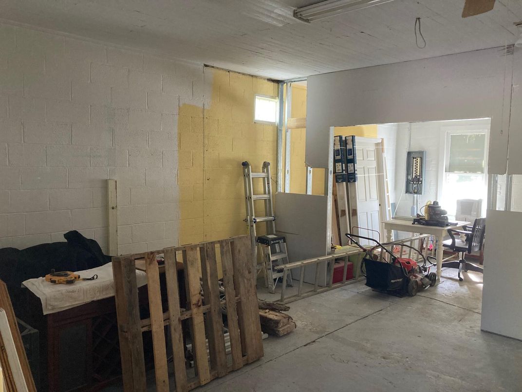 Interior, Stone Walls