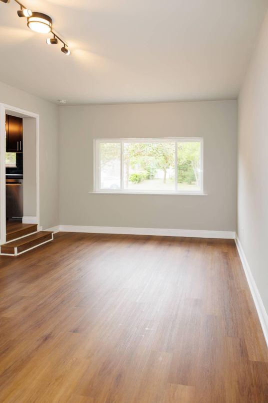 Empty room, Interior, Wood Texture Flooring