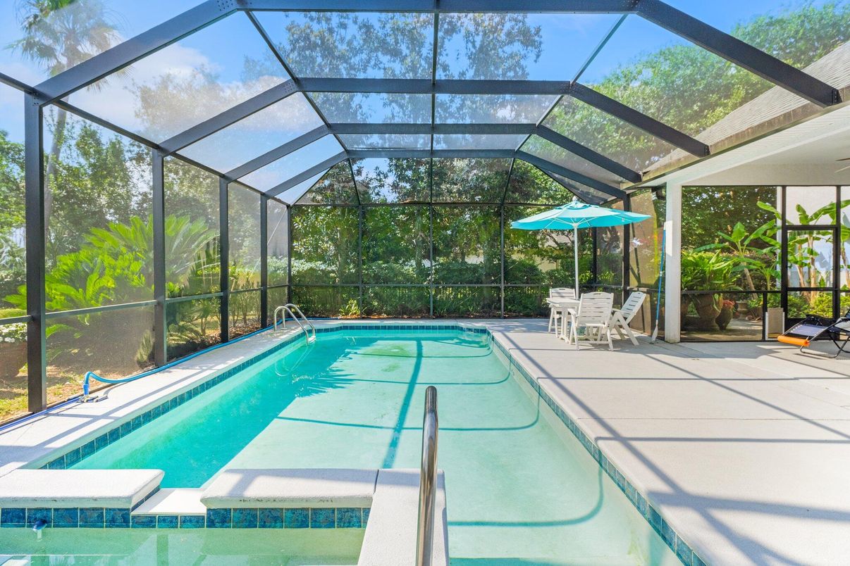 Glass Ceilings, Interior, Pool, Sun Room
