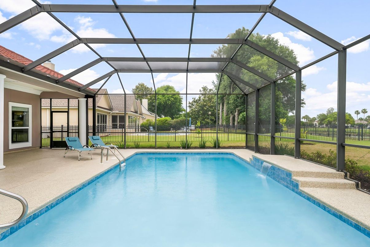 Glass Ceilings, Interior, Pool, Sun Room