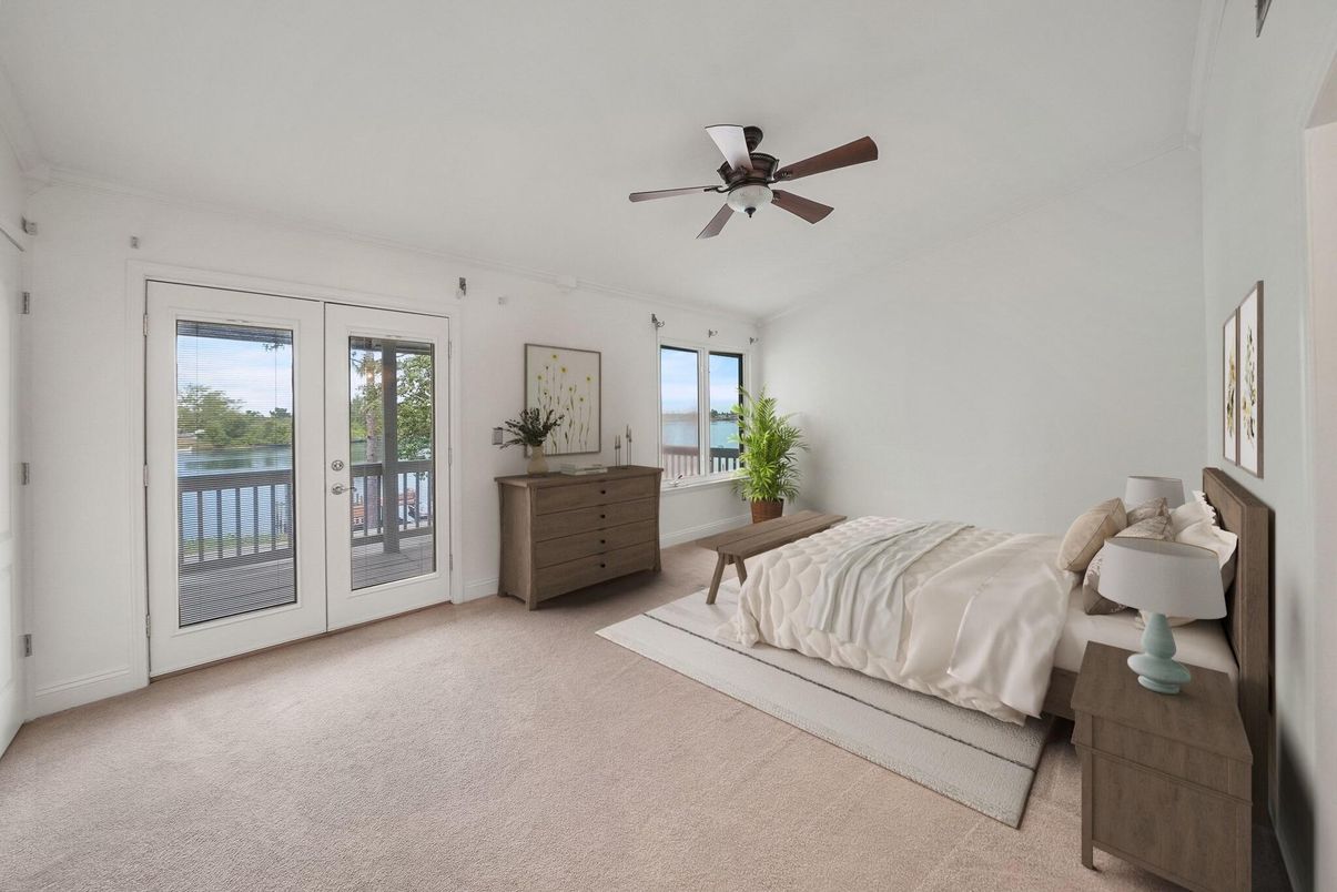 Bedroom, Interior, Water