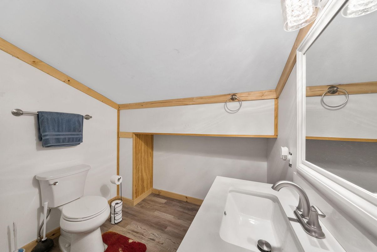 Bathroom, Interior, Wood Texture Flooring