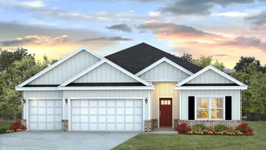 Attached, Exterior, Facade, Brick Traditional