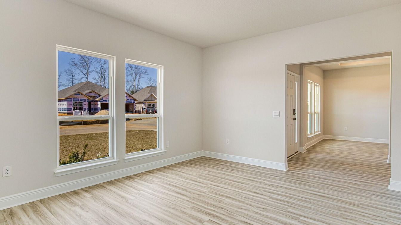 Empty room, Interior, Wood Texture Flooring