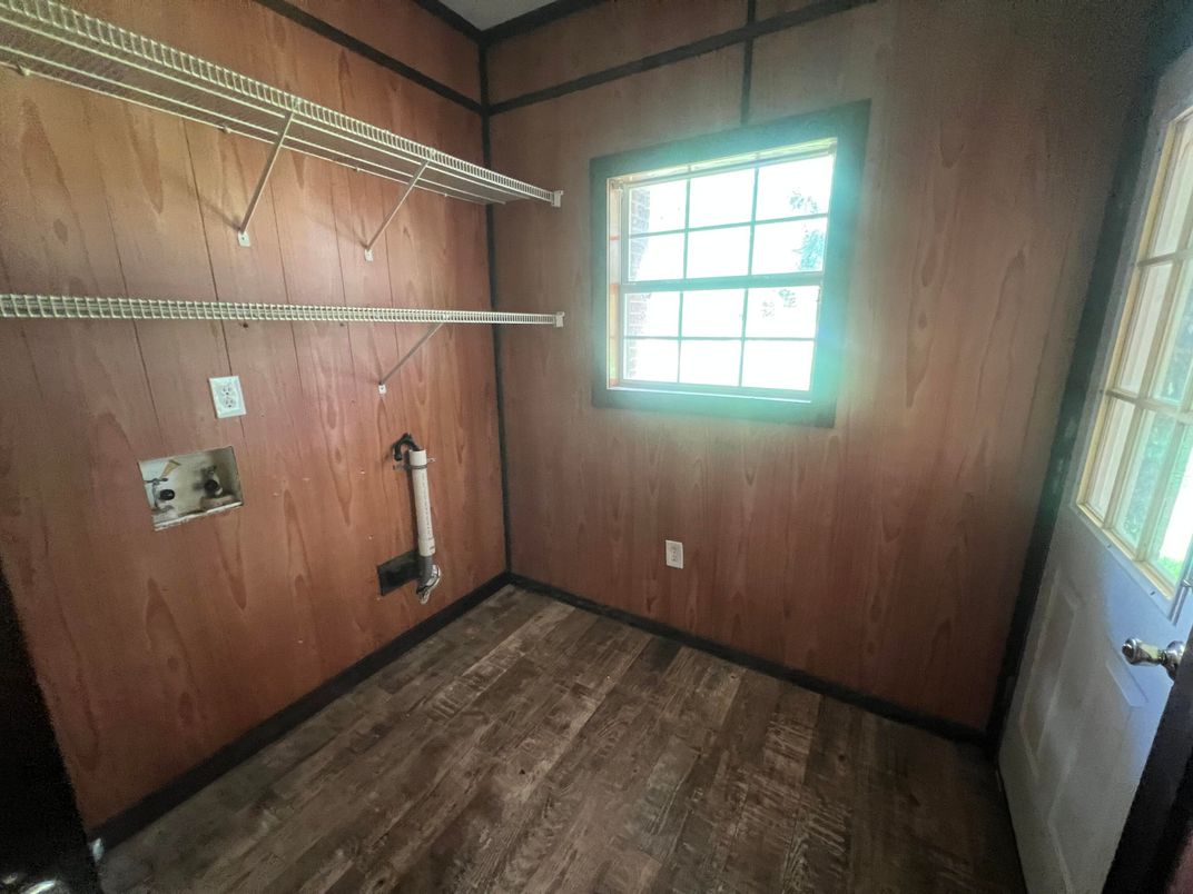 Empty room, Interior, Wood Texture Flooring, Wooden Walls