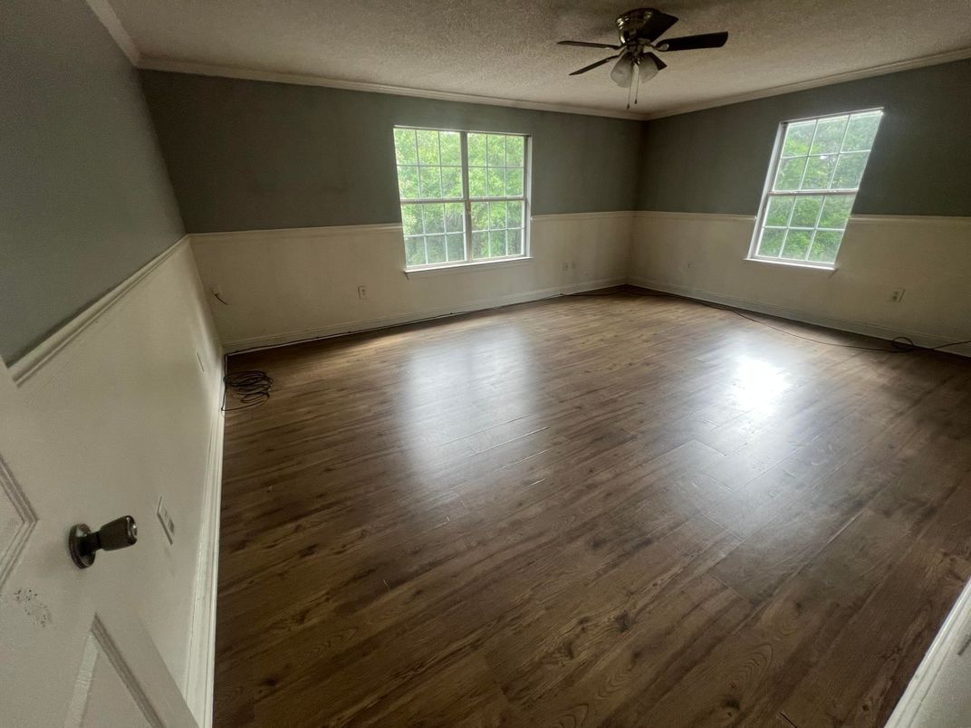 Empty room, Interior, Wood Texture Flooring