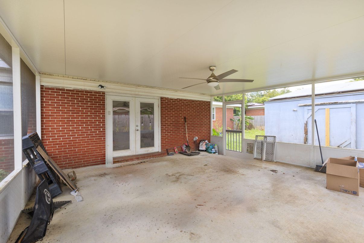 Empty room, Interior, Stone Walls