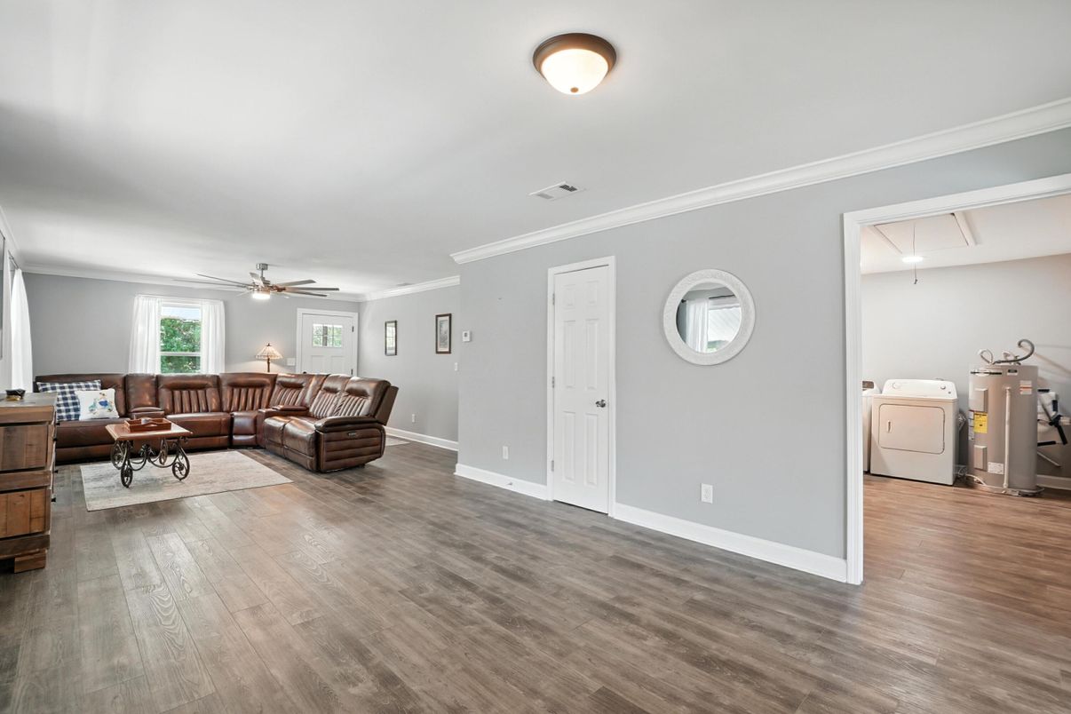 Interior, Living room, Washer, Wood Texture Flooring