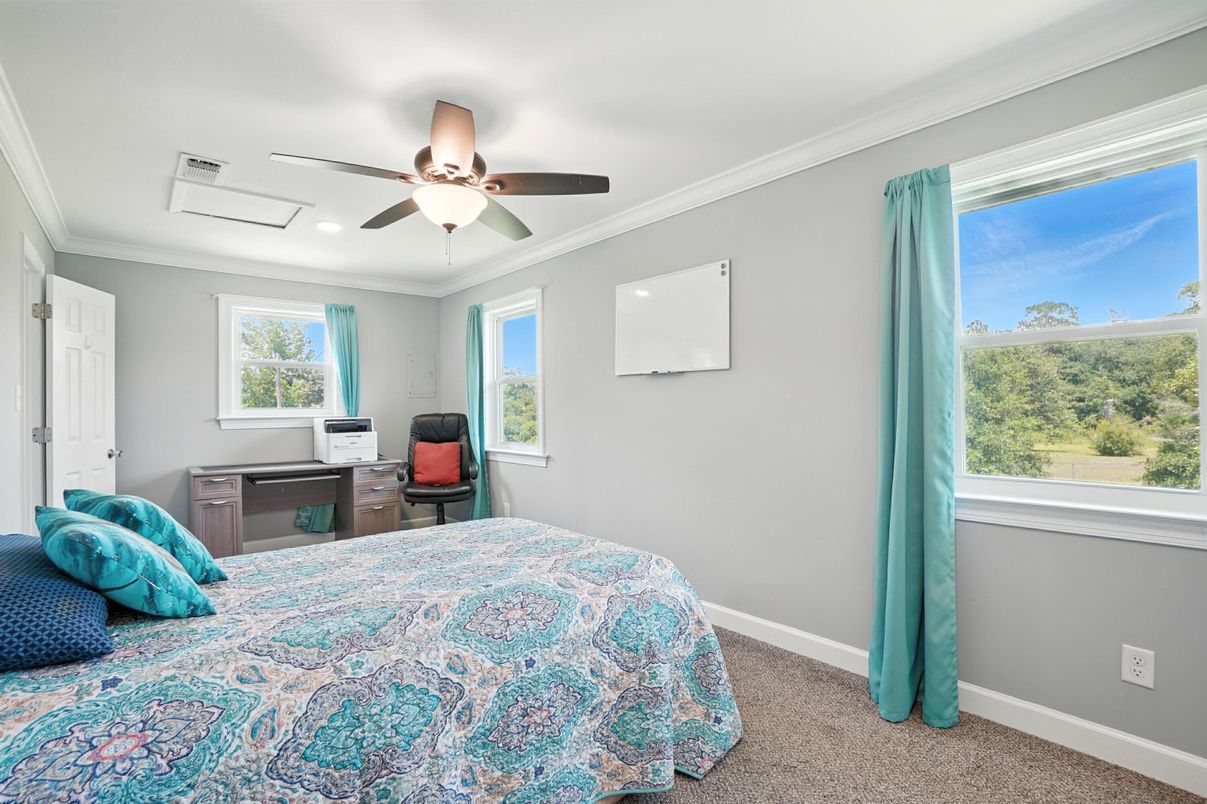 Bedroom, Home Office, Interior, Recessed Lighting