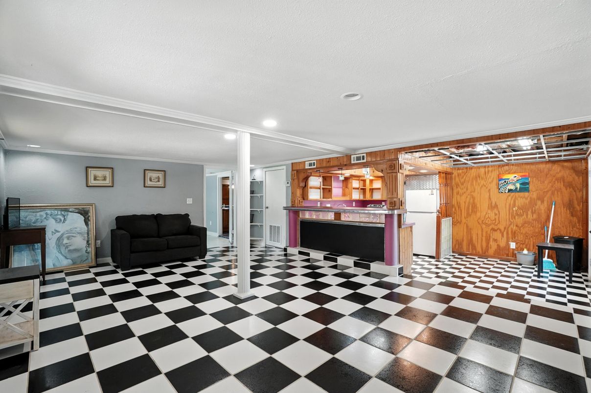 Interior, Recessed Lighting, Wooden Walls