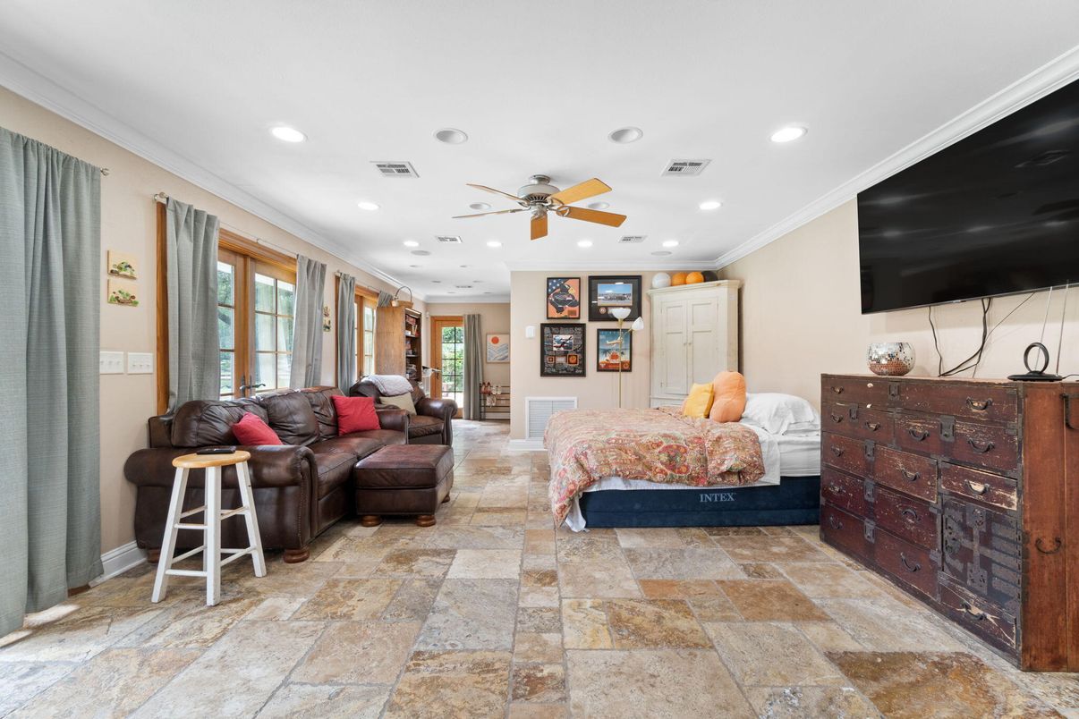 Bedroom, Interior, Living room, Recessed Lighting