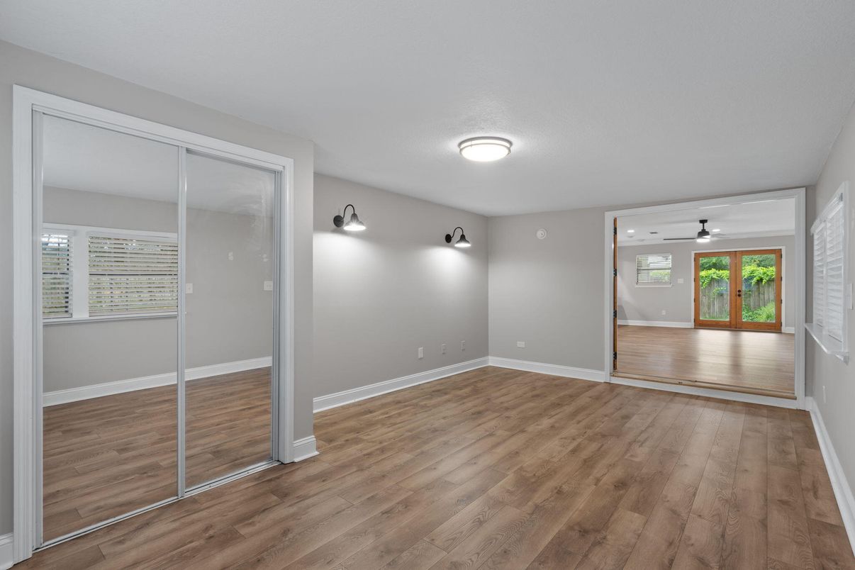 Empty room, Interior, Wood Texture Flooring