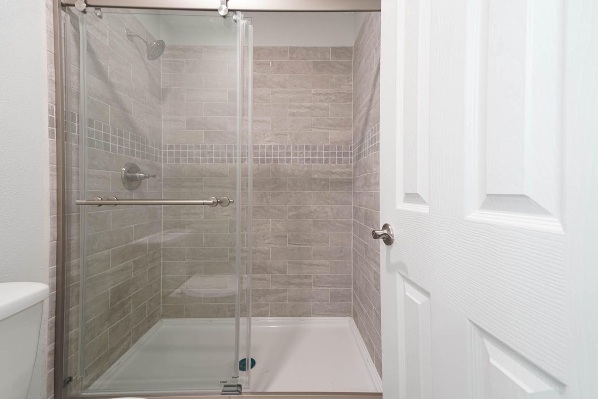 Bathroom, Glass Shower, Interior