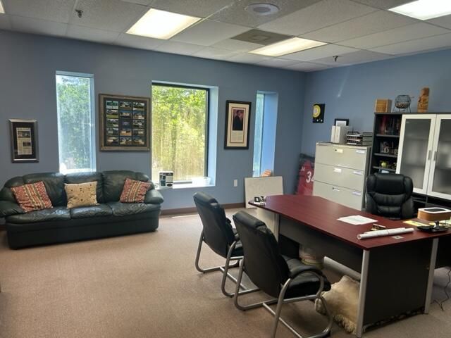 Home Office, Interior, Recessed Lighting