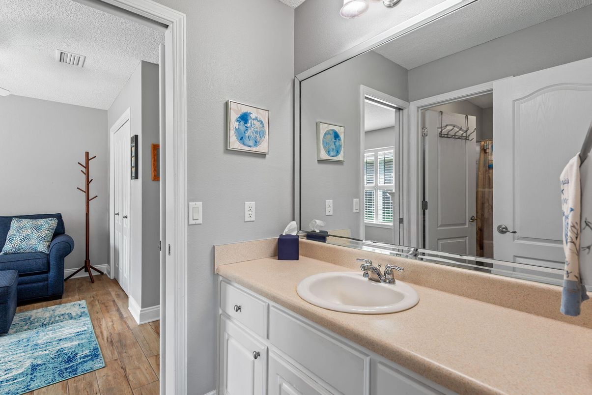 Bathroom, Interior, Wood Texture Flooring