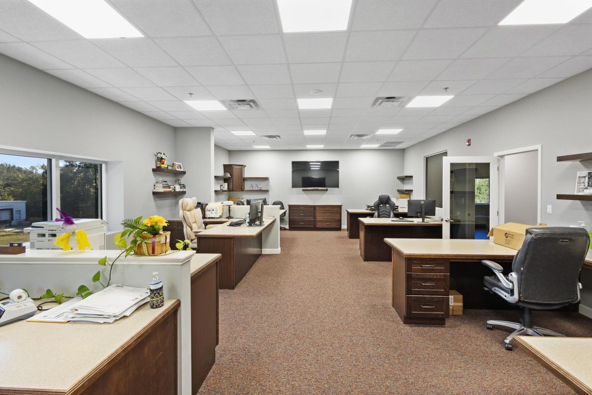 Home Office, Interior, Recessed Lighting