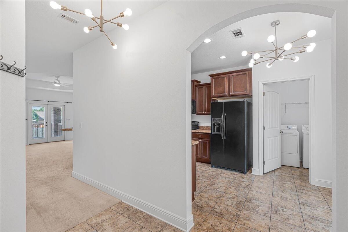 Interior, Kitchen, Pendant Lights, Recessed Lighting, Washer