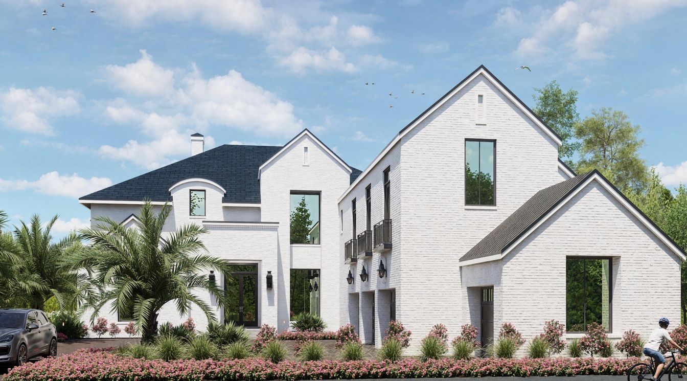 Exterior, Facade, French Provincial