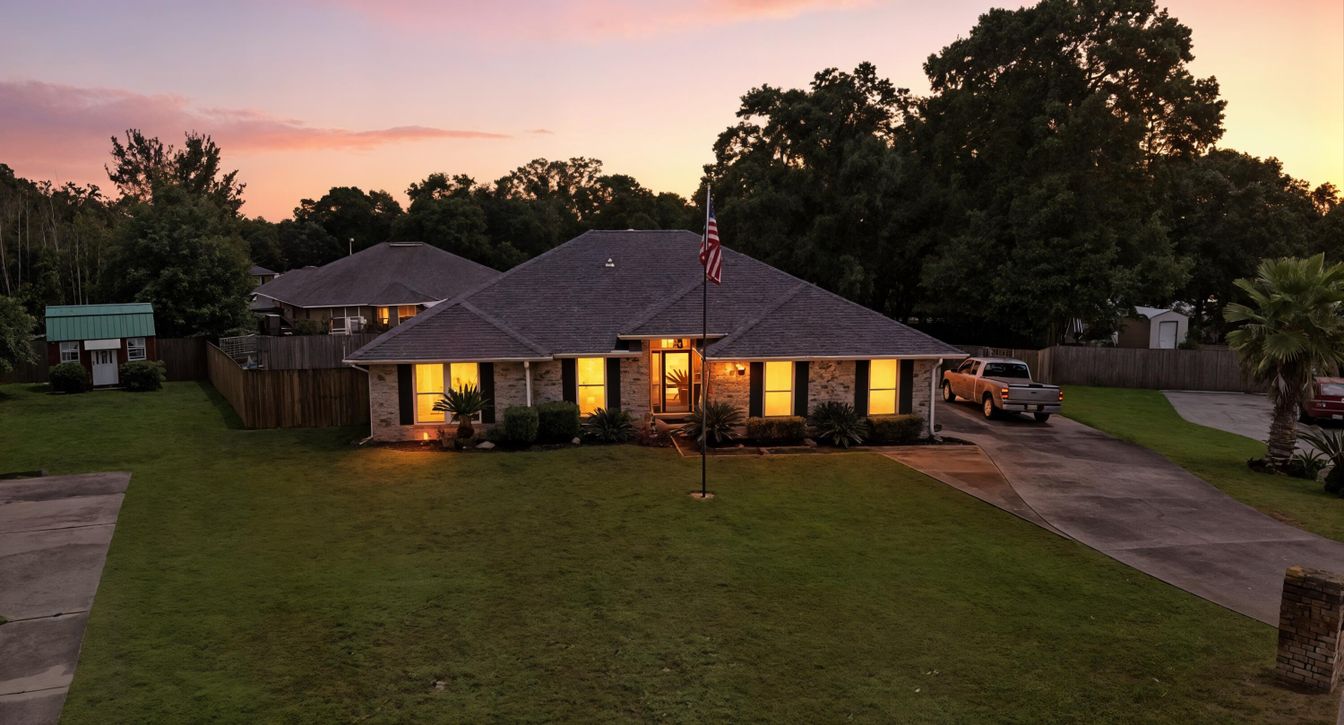 Backyard, Exterior, Facade, Ranch