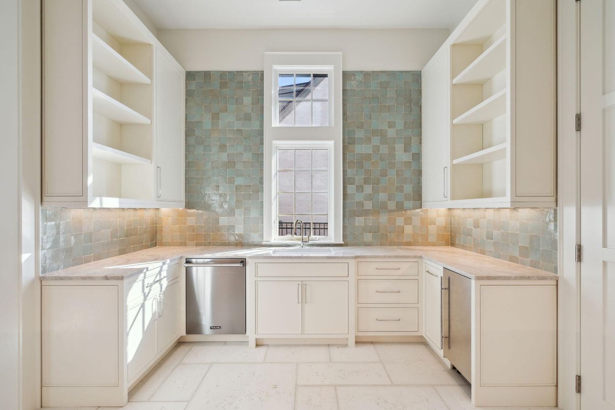 Interior, Kitchen, Stone Walls