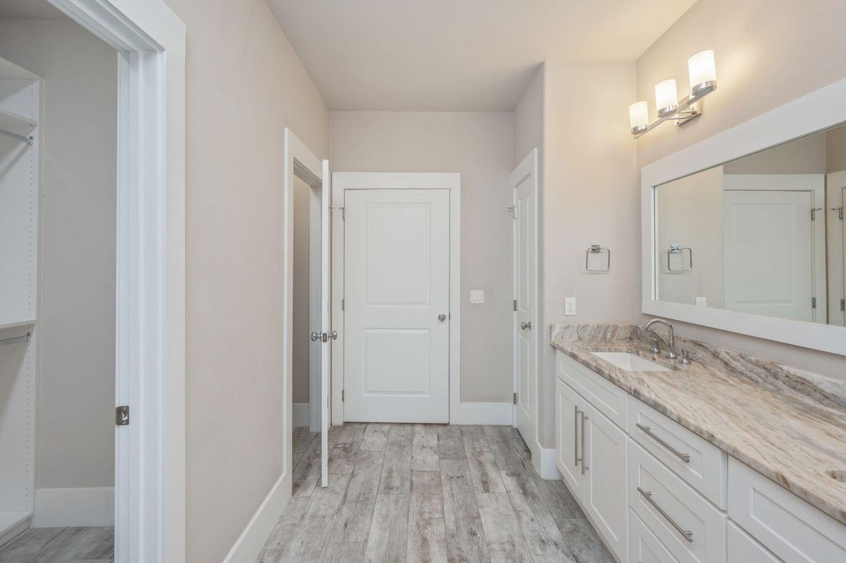 Bathroom, Interior, Wood Texture Flooring
