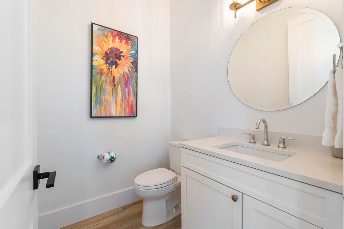 Bathroom, Interior, Wood Texture Flooring