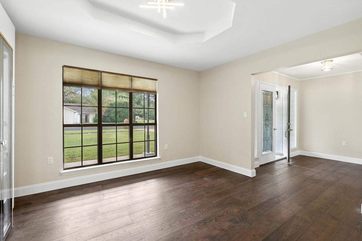 Empty room, Interior, Wood Texture Flooring