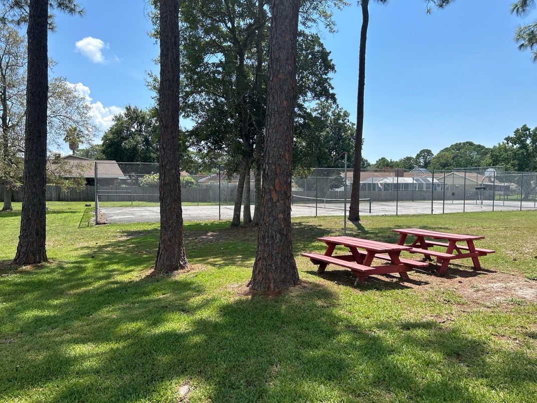 Backyard, Exterior, Tennis Courts