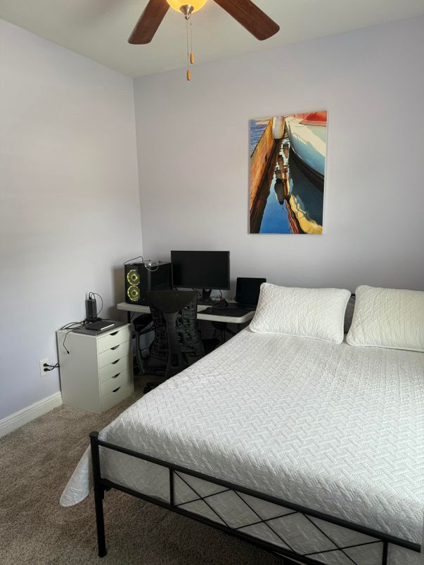 Bedroom, Home Office, Interior
