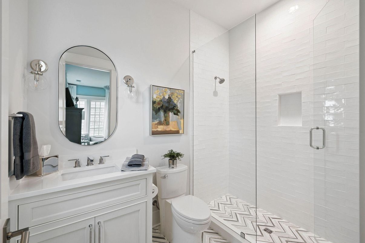 Bathroom, Glass Shower, Interior